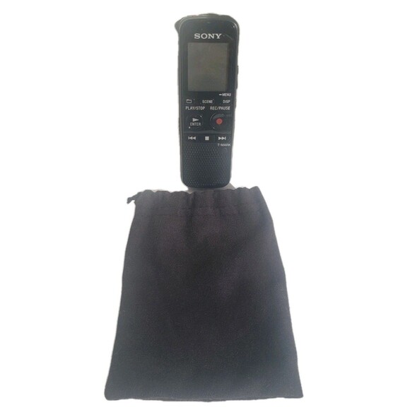 Sony ICD-PX333 Digital Voice Recorder Tested & Working (No SD Card) w/Carry Bag - Picture 2 of 9